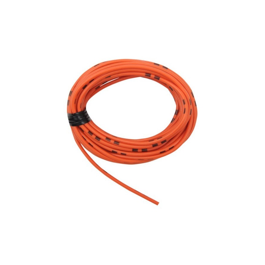 Fil Electrique - 0.75mm2 - Orange/Noir - 4 metres 20060-075-064