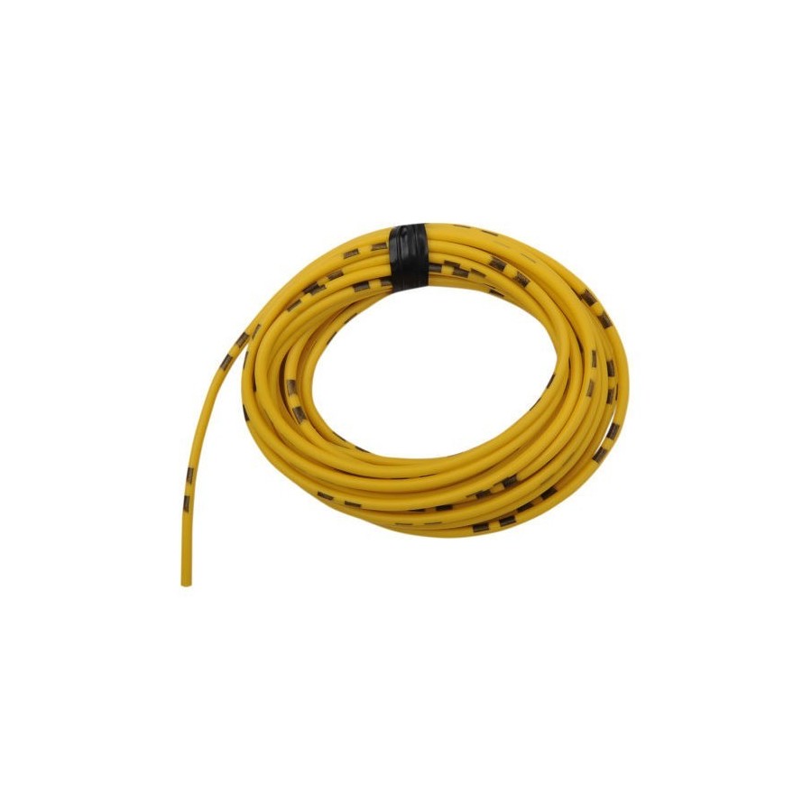 Fil Electrique - 0.75mm2 - Jaune/Noir - 4 metres 20060-075-057