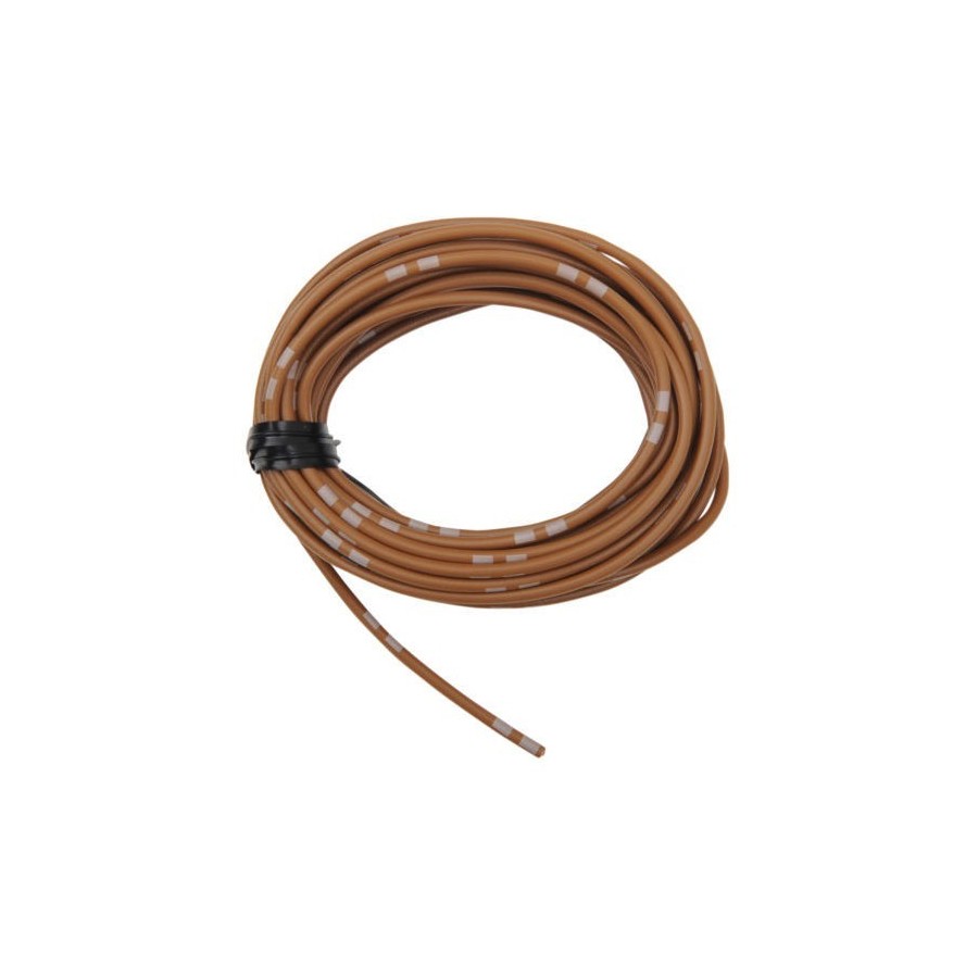 Fil Electrique - 0.75mm2 - Marron/Blanc - 4 metres 20060-075-060