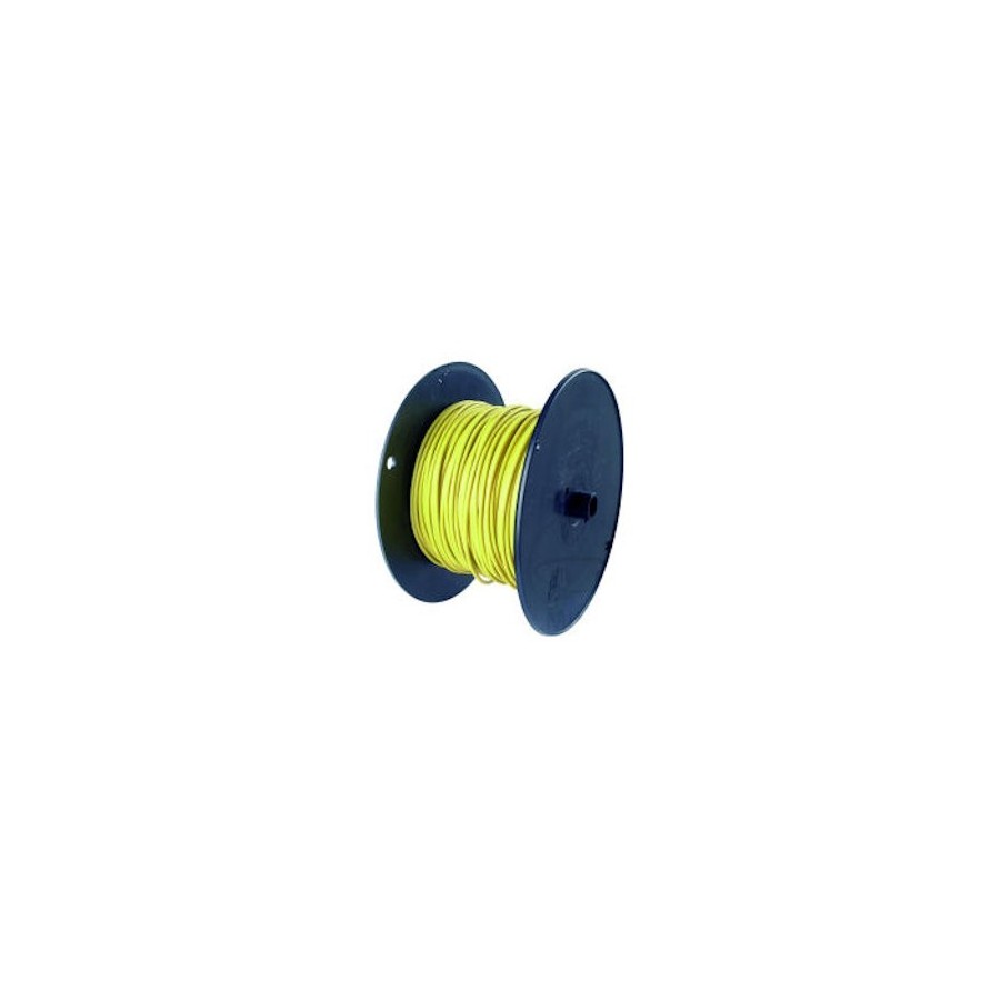 Fil Electrique - 1.50mm2 - JAUNE - 5 metres 20060-150-004