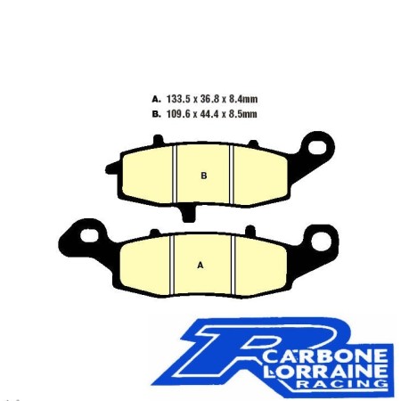 Frein - Jeu de Plaquettes - Droite - Carbone-Lorraine - 01008-321-755