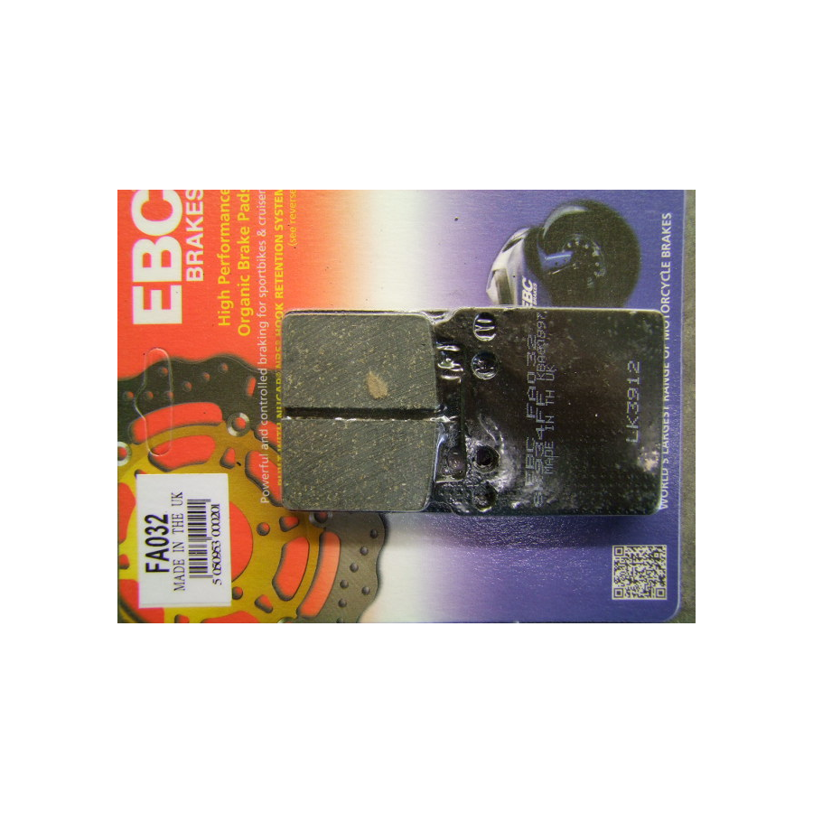 Frein - Jeu de Plaquettes - EBC - FA-032 - GL1000 - CB750F1 01008-0...