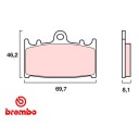 Frein - Jeu de Plaquettes - BREMBO - 07KA13LA 01009-158-13LA