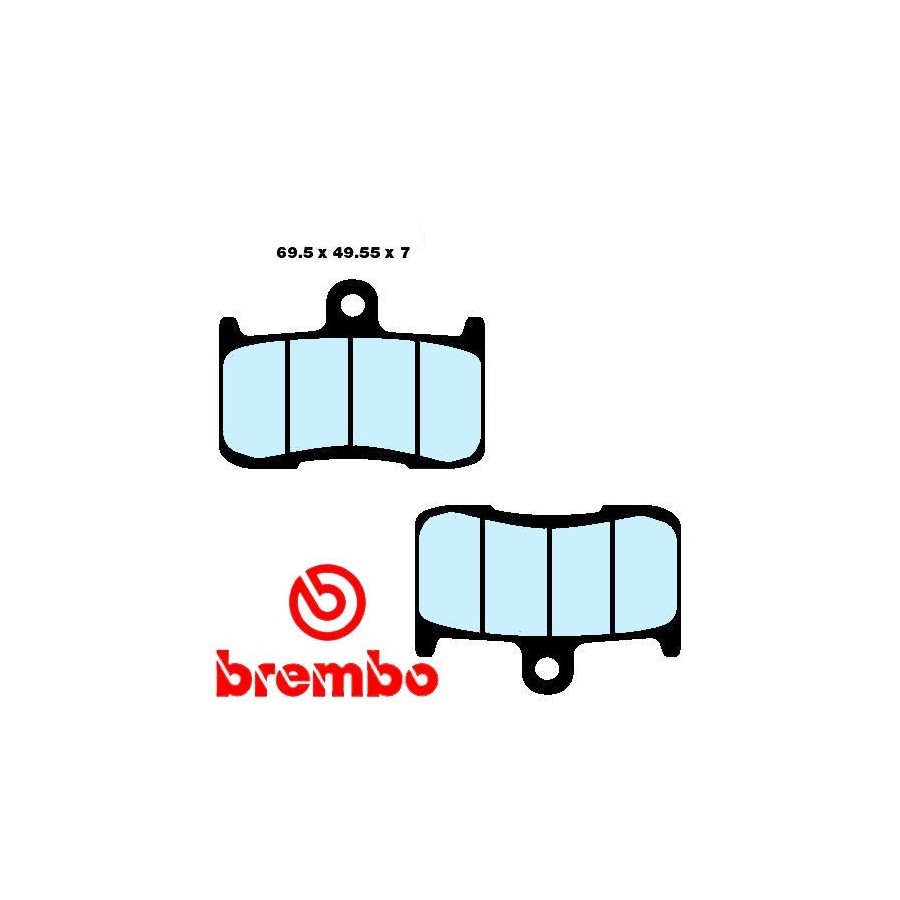 Frein - Jeu de Plaquettes - BREMBO - 07KA23RC 01009-347-103