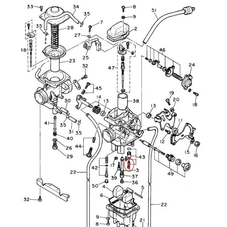 Frein - Maitre cylindre Arriere - kit reparation -  00095-107-000