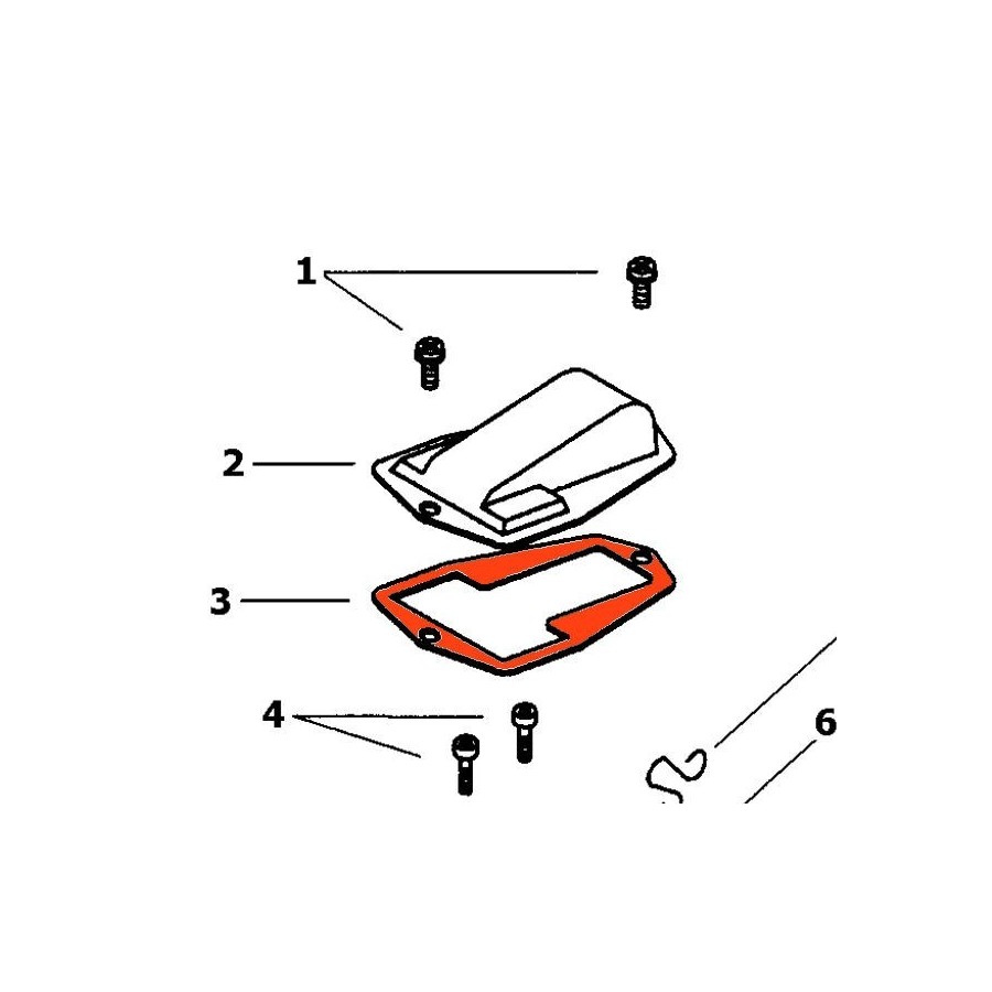 Carburateur - Joint de couvercle - TM36/39 00911-236-039