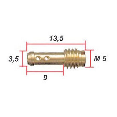 Service Moto Pieces|Gicleur - suzuki, ..., - VM22/210 - Jet de Gaz - ø 0.300|VM32-193|3,60 €