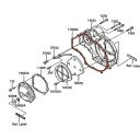 Embrayage - joint de carter - GPZ750, GPZ900, GPZ1000, ..., ZZR1100 - 11009-1388