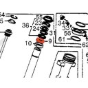Fourche - Anneau de refoulement 51412-463-305