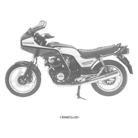 Service Moto Pieces|Liste de pieces - Parts List - CB900 Fd - Version - informatique - Format PDF|Honda|10,00 €