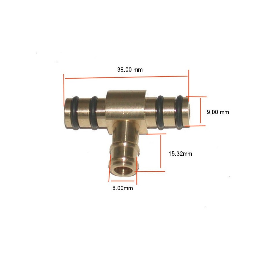 Fourche - Durite d'equilibrage de pression  53137-MA3-003