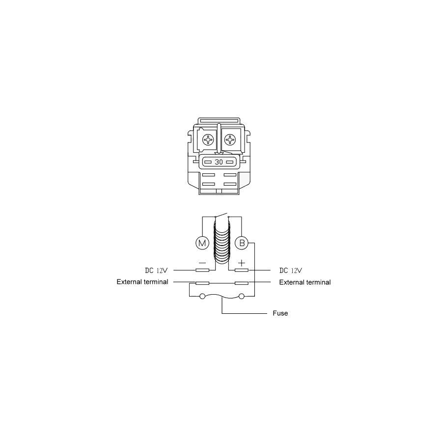 Demarreur - relai - 35850-MT4-000 35850-MT4-000