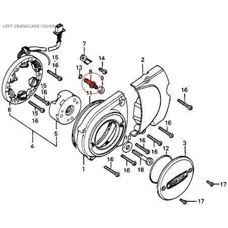 Service Moto Pieces|Contacteur de point mort - Neutre - 35750-001-020|Point Mort - Contacteur|6,90 €