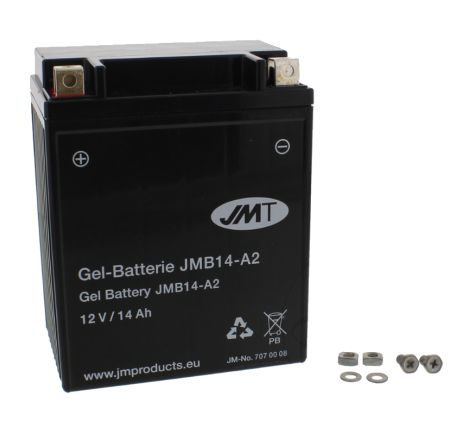 Service Moto Pieces|Batterie - 12v - GEL - YB12A-A - BS-batterie - 134x80x161mm|Batterie - Gel - 12Volt|85,30 €