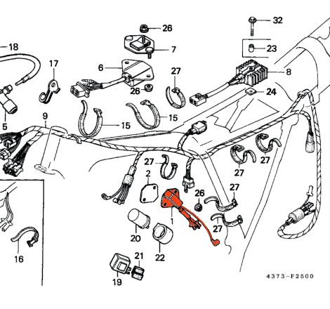 Service Moto Pieces|1980 - CB 250 RSa