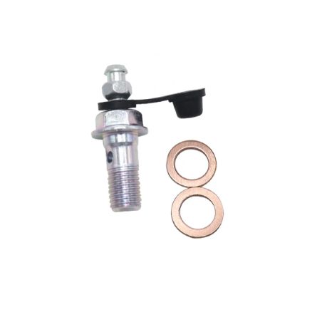 Service Moto Pieces|Frein - Vis banjo - M10x1.25 - Simple - INOX - avec vis de purge|Vis Banjo - M10 x1.25|14,90 €