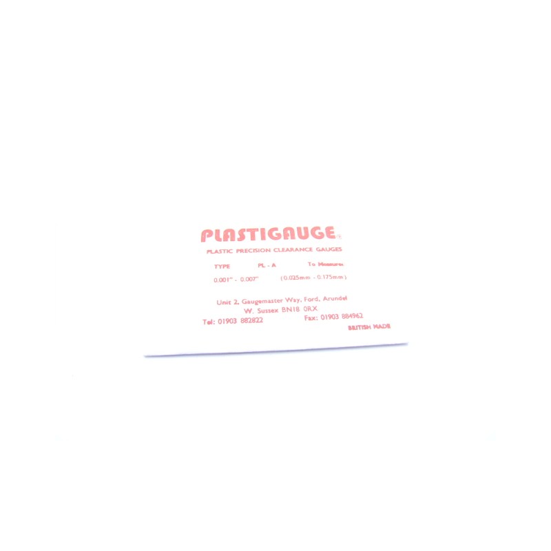 PlastiGauge - (plastigage) - 0.018 - 0.045mm (x10)