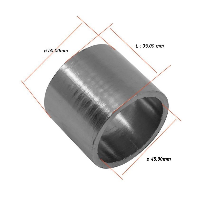 Echappement - Joint graphite - 45x50x35 mm - 36Y-14714-00 18391-944...