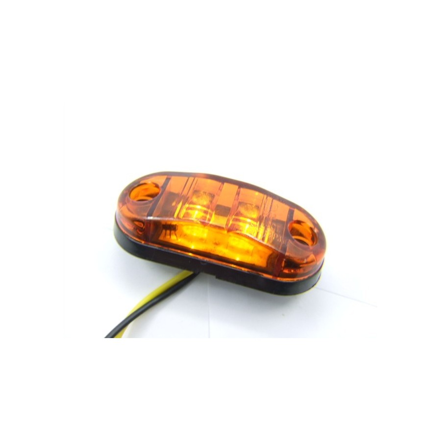 Clignotant - Feux LED - Orange - 65x25 mm 00007-058-443