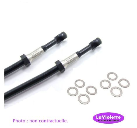 Service Moto Pieces|Frein - Durite Haute - 43059-017 - 365 mm - KZ650 - KZ750 - KZ1000|Durite de Frein|29,90 €