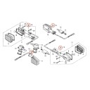 Clignotant - Vis a tete haute (x1) - 5x8 -  90380-445-630