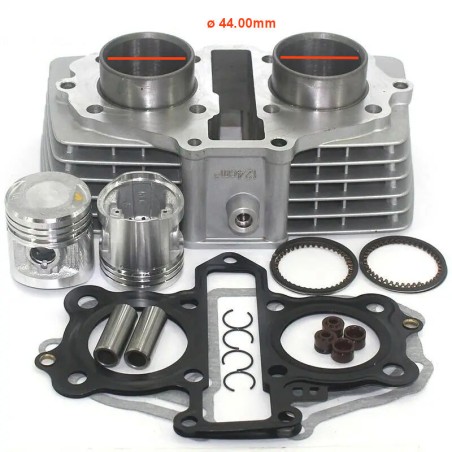 Service Moto Pieces|Moteur : Kit 125cm3 - bloc cylindre / Piston - ø 44mm - CB125 T - CM125C - CM125T - CA125 Rebel - CB125Td|Moteur|204,60 €