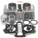 Moteur : Kit 142cm3 - bloc cylindre / Piston - ø 47mm - CB125 T - CM125C - CM125T - CA125 Rebel - CB125Td