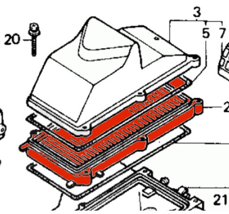 Service Moto Pieces|1990 - VF750 C