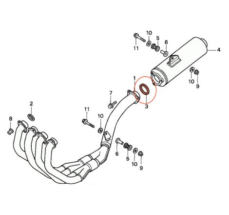 Service Moto Pieces|Moteur - Alternateur - Joint de carter - CB600F, CBR900, ....|Moteur|12,40 €