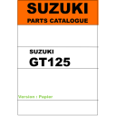 Part List ( liste de piece ) - GT125 - Version Papier