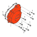 Moteur - Alternateur - Carter - CB600F, CBR900, ....