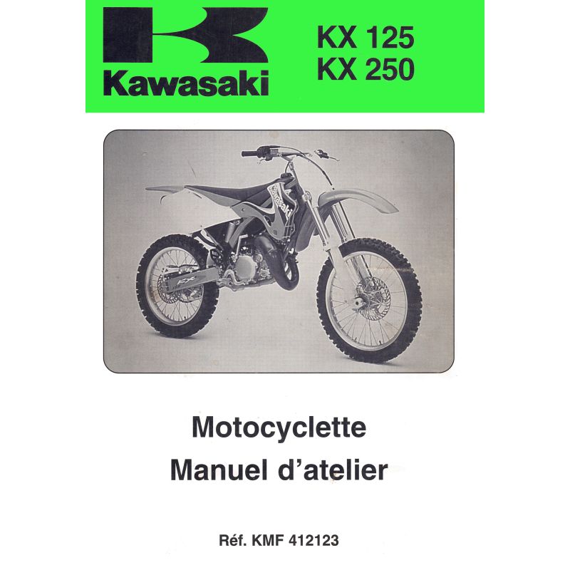 Service Moto Pieces|Manuel Atelier - KX125, KX250 - 1988 - Version PDF|Kawasaki|10,00 €