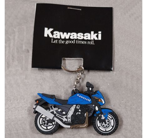 Service Moto Pieces|Kawasaki - Porte Clef - Z750 (Z 750) - Bleu|Bequille Latérale|9,90 €