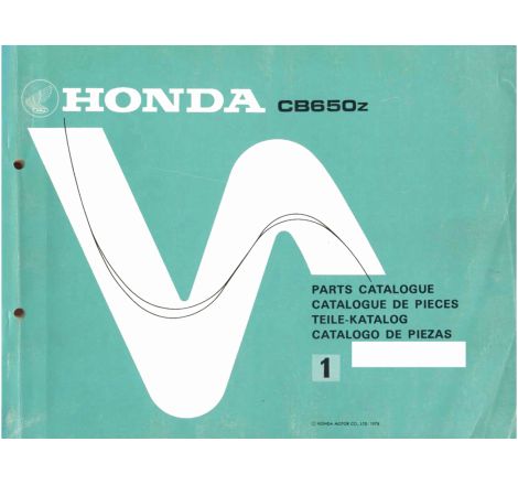 Service Moto Pieces|Liste de pieces - Parts List - CB650 z (RC03) - Version - informatique - Format PDF|Honda|10,00 €