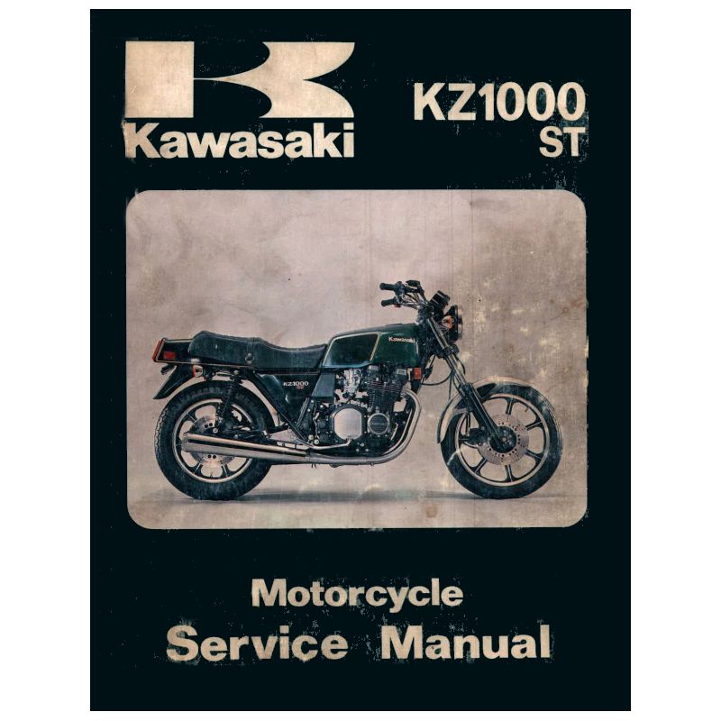 Service Moto Pieces|Manuel Atelier - KZ1000ST - Version PDF - ANGLAIS|Kawasaki|10,00 €