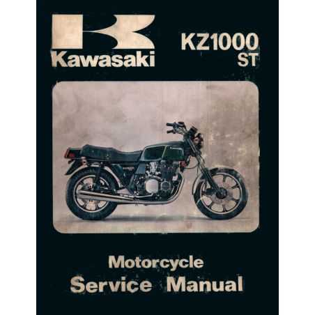 Service Moto Pieces|Manuel Atelier - KZ1000ST - Version PDF - ANGLAIS|Kawasaki|10,00 €