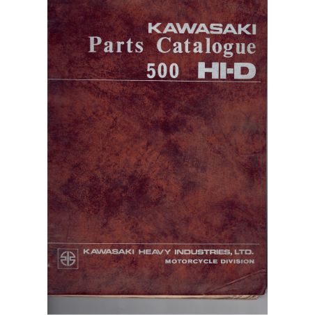 Service Moto Pieces|PART LIST - Kawasaki 500 - H1 mach 3 - Version PDF|Kawasaki|10,00 €