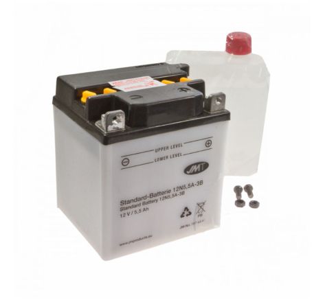 Service Moto Pieces|Batterie - Acide - 12 Volt