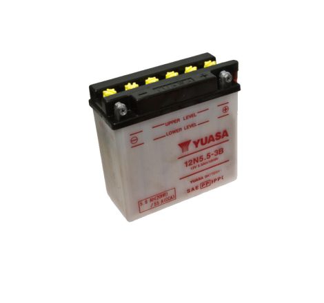 Batterie - 12v - Acide - 12N5.5A - 3B - YUASA