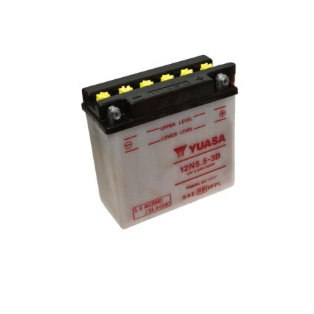 Service Moto Pieces|Batterie - 12v - Acide - 12N5.5 - 3B - YUASA - 135x60x130mm|Batterie - Acide - 12 Volt|49,90 €