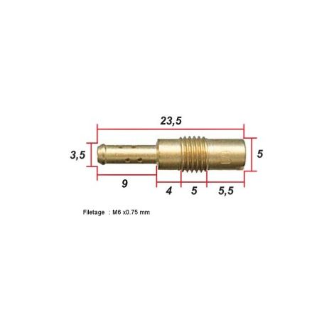 Keihin - ø 0.35 - jet de gaz - Carburateur 