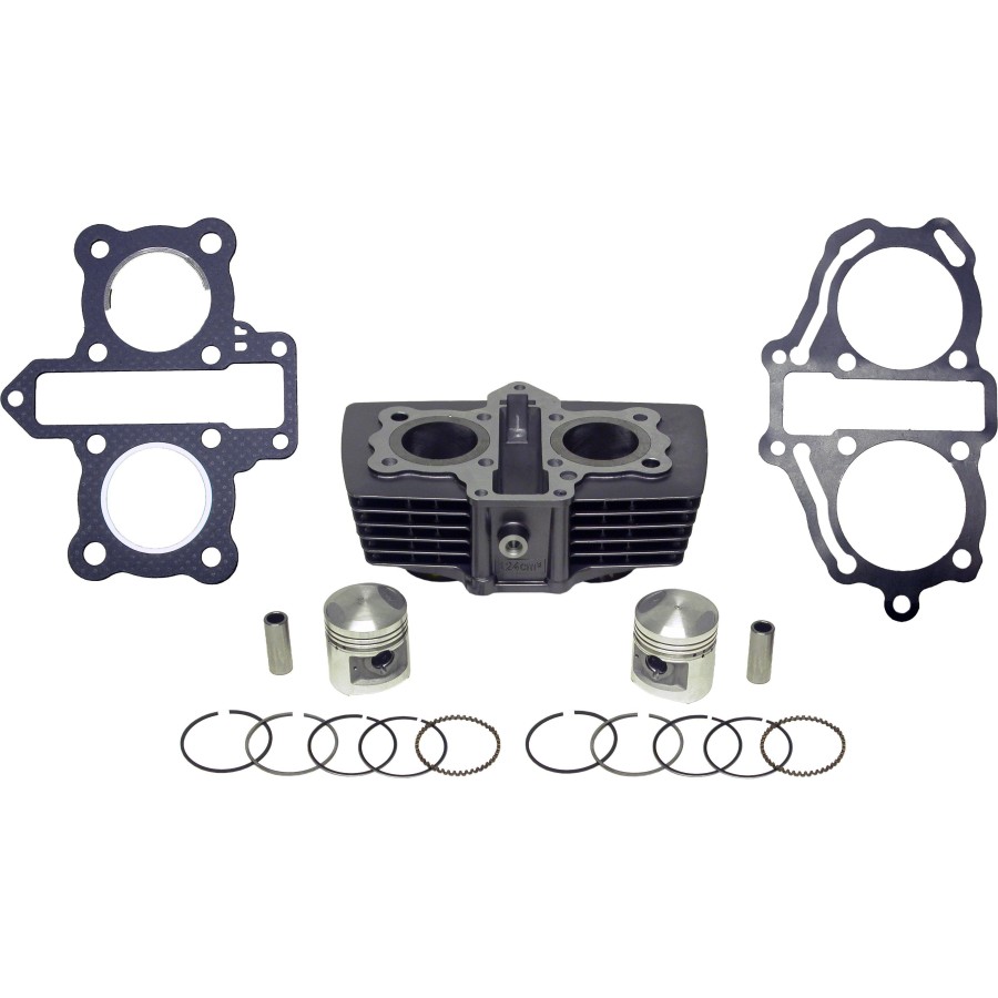 Moteur : Kit 125cm3 - bloc cylindre / Piston - ø 44mm - CB125 T - C...