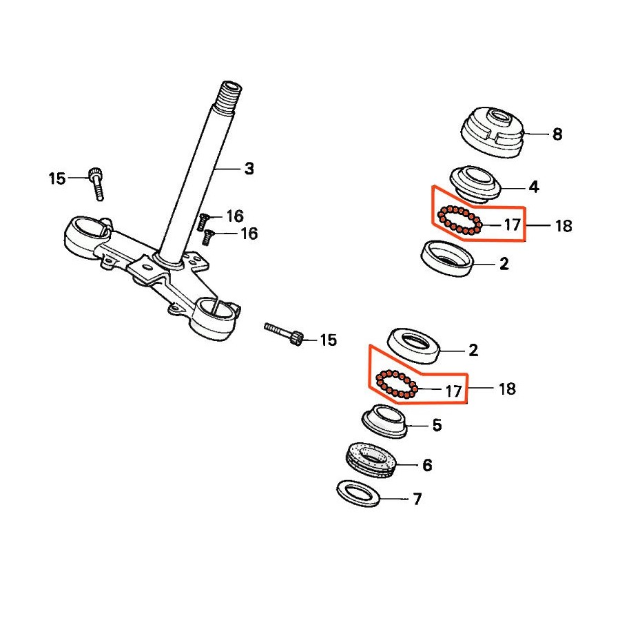 Moteur - Bloc Cylindre - C50 - Z50