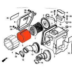 Service Moto Pieces|Filtre a air - CG125 - 1 Cyl. - 17213-397-003|Filtre a Air|20,50 €