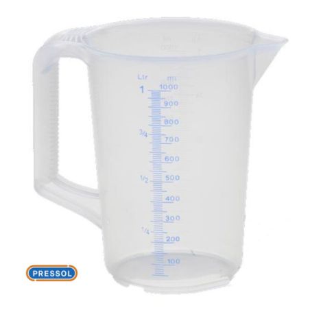 Service Moto Pieces|Verre, Pot, Gobelet doseur, gradué en plastique - 1 Litre|Mesure|9,10 €