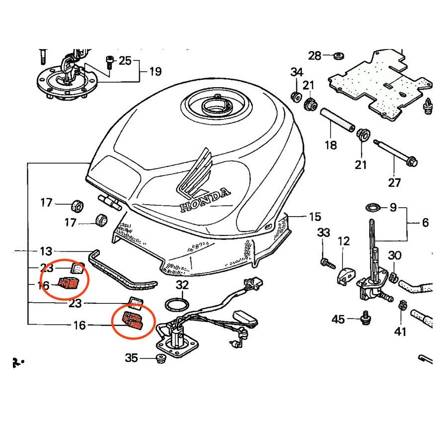 Moteur - Piston - (+0.75) - XL125 s - XR125 13104-437-000