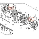 Moteur - Piston - ø 56.25 - (+0.25) - CB125 J/S/....