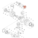 Moteur - Joint a levre - 93103-28011 - RD125DX - 28x40x4mm