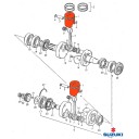 Moteur - Piston - (+0.50) - GT185 (x1) - ø 49.50 mm - 12110-35623-0...