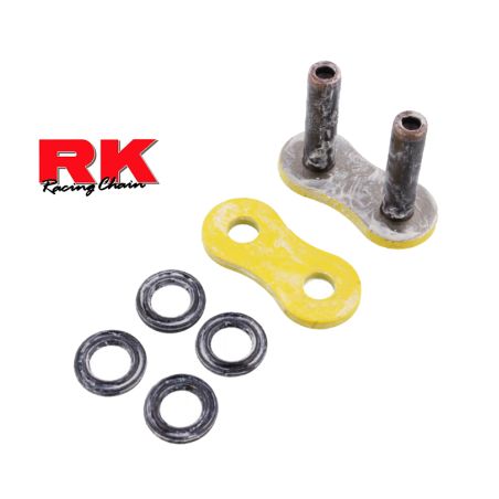 Service Moto Pieces|Transmission - Chaine RK 530 XS0Z1 -  Attache rapide , Gold, maillons pre-pointé a sertir|Kit chaine|9,90 €